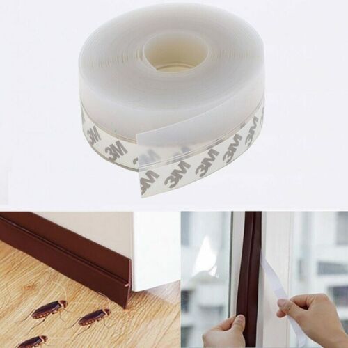 Excluder Weather Window Tape Rubber Seal StriUnder Door Draft Draught Adhesive