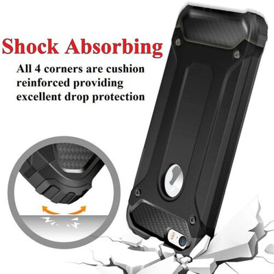 For iPhone 6 Plus & iPhone 6S Plus Case - Hybrid Shockproof Hard Armor Cover