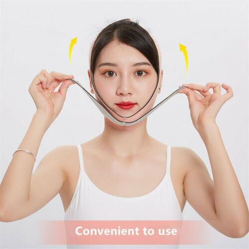 V Face Line Belt Chin Lift Up Anti Wrinkle Mask Breathable Sleep Mask NEW K