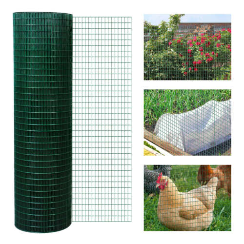 Hardware Cloth Wire Mesh Fence Netting Roll for Aviary Chicken Coop Garden 842525157100