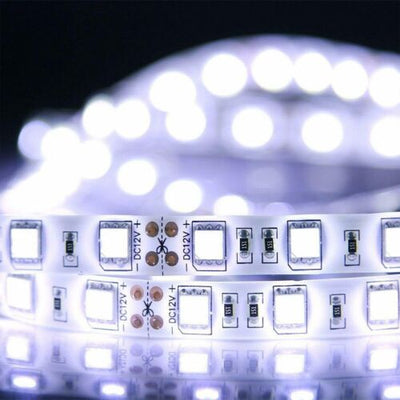 Super bright 5M SMD 5050 SMD white Waterproof 300 LED Flexible Tape Strip Light