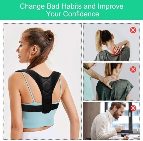 Back Posture Corrector For Men & Women Adjustable Pain Relief  Back & Shoulder