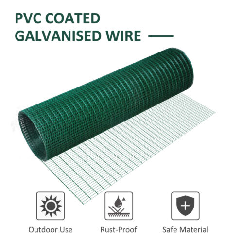 Hardware Cloth Wire Mesh Fence Netting Roll for Aviary Chicken Coop Garden 842525157100