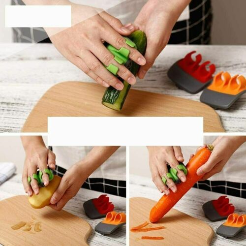 Fruit Peeler Double Sharp  Finger Grip Cutter And Vegetable Slicer Kitchen Tools