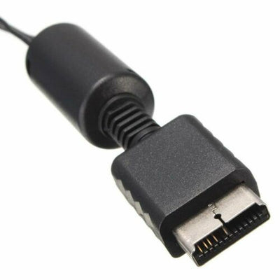 For Sony Playstation 2 3 PS3 PS2 PS1 RCA AV Composite Cable Adapter Audio Video