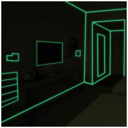 3M*10mm Luminous Tape Self-adhesive Glow In The Dark Safety Home Decorations