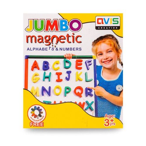 CA Magnetic Alphabet and Numbers Ideal for Child Learning &amp; Spelling Games