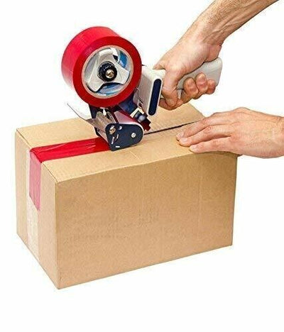 Hand Held Tape Dispenser Stainless Steel Blade Use with 50mm/2&quot; Packaging Tape