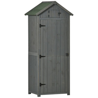 Garden Shed Storage House Water-resistant All-weather Cover -Grey