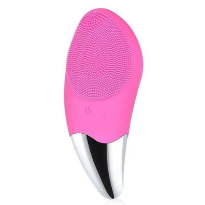 Facial Cleansing Brush Waterproof, for Blackhead Remover, Exfoliating Pink NEW K