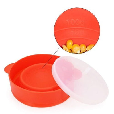 Microwave Oven Silicone Popcorn Popper Maker Basket Collapsible BPA Free CA