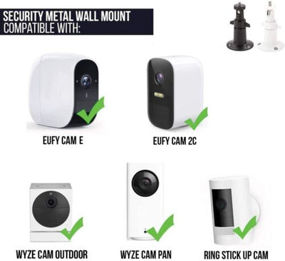 Security Wall Adjustable Mount Camera Cam Holder Wall/Ceiling Security Bracket