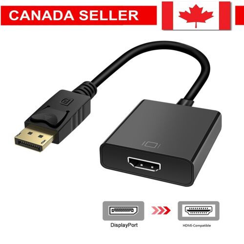 Displayport DP to HDMI Cable Male to Male HD 1080P High Speed Display Port Lead