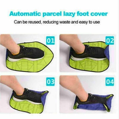 Reusable Shoe Cover Durable Step In Sock One Step Hand Free Sock Shoe Covers