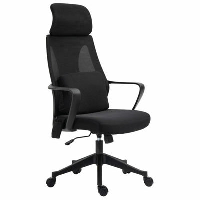 Office Chair Swivel With Massage Lumbar Cushion USB Adjustable Seat &amp; Headrest