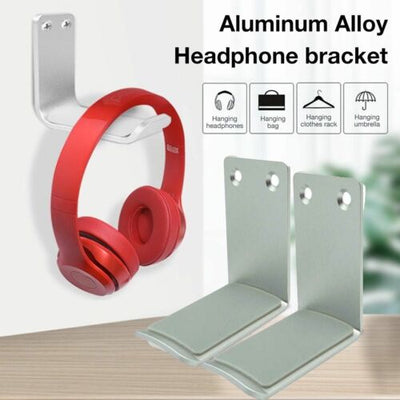 Universal Headphone Holder Hanger Wall Hook PC Monitor Headset Stand Rack