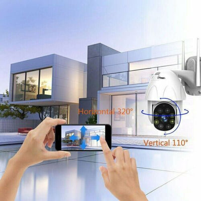 1080P HD Smart WiFi IP Camera CCTV PTZ Home Security Outdoor Wireless IR Cam