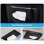 Leather Tissue Box Car Sun Visor Portable PU Storage Bag Holder Buckle for Masks