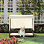 Outdoor Pet Bed with Shade Canopy for Medium Large Dogs w/ Cushion 36&quot;x28&quot;x32&quot; 196393257401