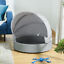 Small Outdoor Dog Bed with Shade, Collapsible Canopy Small Dog Bed, Puppy Bed 196393257388