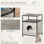 Wooden Cat House Kitty Shelter Bed with Washable Cushion and Shelf, Grey