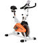 Upright Exercise Bike with Adjustable Resistance Seat Handlebar LCD Display