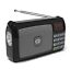 Portable Digital Radio Speaker Mini FM Radio USB TF MP3 Music Player Telescopic