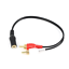 3.5mm Audio to 2 RCA Cable Stereo Female to 2 RCA Male Y Splitter Aux Lead