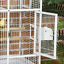 64&quot; Parrot Cage Bird Cages for Cockatiel Budgie Lovebird Parrotlet W/ Stand