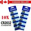 10X NEW CR2032 3V LITHIUM CELL BATTERY L2032 2032 BR2032 BUTTON BATTERIES