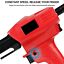 21V electric cordless caulking gun powered by lithium battery and rechargeable