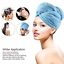 CA Quick Hair Drying Bath Towel Wrap Microfibre Cap For Use Daily