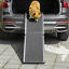 Length Adjustable Pet Ramp for Large Dogs, Single-Folding Dog Ramp for Car 196393256411