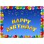 Happy Birthday Letter Foil Balloon Birthday Party Supplies for Party Decoration