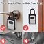 Wall Mounted High Security Steel Storage 4 Digit Key Box With Combination LockCA