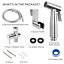 High Quality Hand Held Toilet Bidet Sprayer Head Kit Bathroom Shower Water Spray