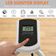 Upright Exercise Bike with Adjustable Resistance Seat Handlebar LCD Display