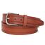 Genuine Tan Leather Dress Belts For Men Adjustable Suits Jeans Uniform CA