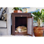 ECOFLEX Dog Crate End Table Russet Small Indoor Kennel Wood Dog House