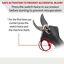 88V 18000MAH Cordless Electric Pruning Shears Scissor 40mm Pruner With Battery