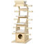 Wood Cat Tree for Climber Kitties, Modern Cat Tree for Indoor Cats, Cat Tower 196393255049