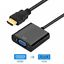 Gold plated Adapter HDMI Male to VGA Female Compatible for Computer HDTV