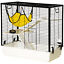 Small Animal Cage with Easy-Grip Handles, Metal Chinchilla Cage, Hedgehog Cage 196393257494