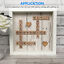 400pcs Wooden Alphabet Letter Crafts Wooden Tiles Decorations For DIY Home Event