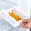 Kitchen Fridge Freezer Space Saver Organizer Holder Food Storage Rack Shelf Box