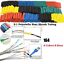 2:1 Wrap Wire Cable Sleeve Kit Heat Shrink Tubing Insulated Shrinkable Tube Set