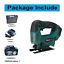 New 65mm 2900RPM Cordless Jigsaw Electric Rechargeable Woodworking Power Tool