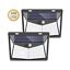 2Pc 208LED Solar Power Light PIR Motion Sensor Security Outdoor Garden Wall Lamp