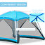 8 Person Camping Tent Dome Tent with Carry Bag and 4 Mesh Walls, Easy Set Up