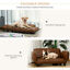 Sofa for Pets Foldable Design, PU Leather Cover Dog Bed, Small &amp; Large Animals 196393066591